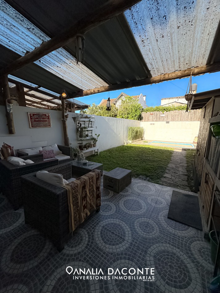 Duplex 3 amb con parque y piscina en Los Tilos