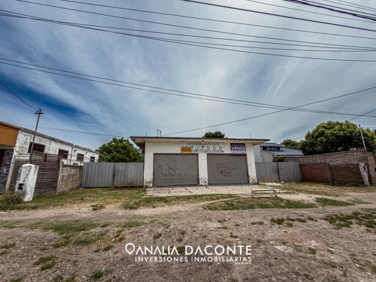 CORRALON SOBRE AV. TEJEDOR. LOTE DE 433M2!