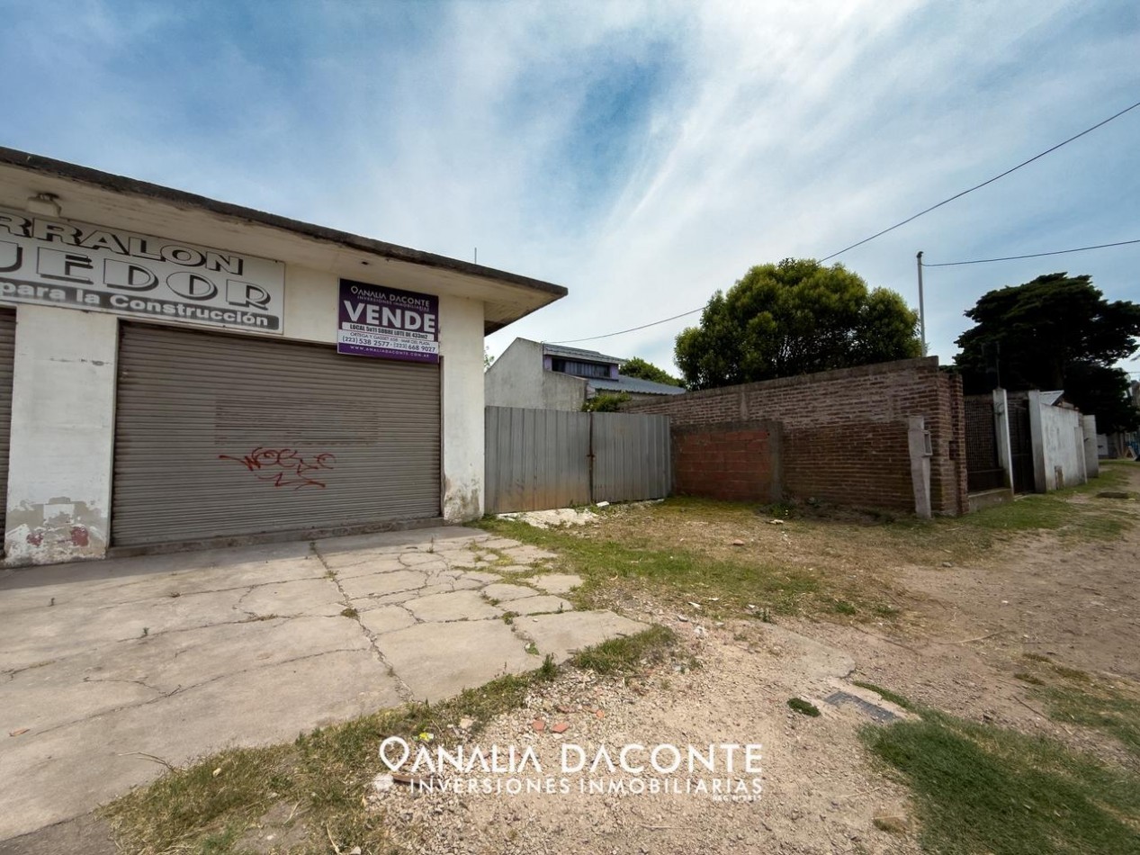 CORRALON SOBRE AV. TEJEDOR. LOTE DE 433M2!